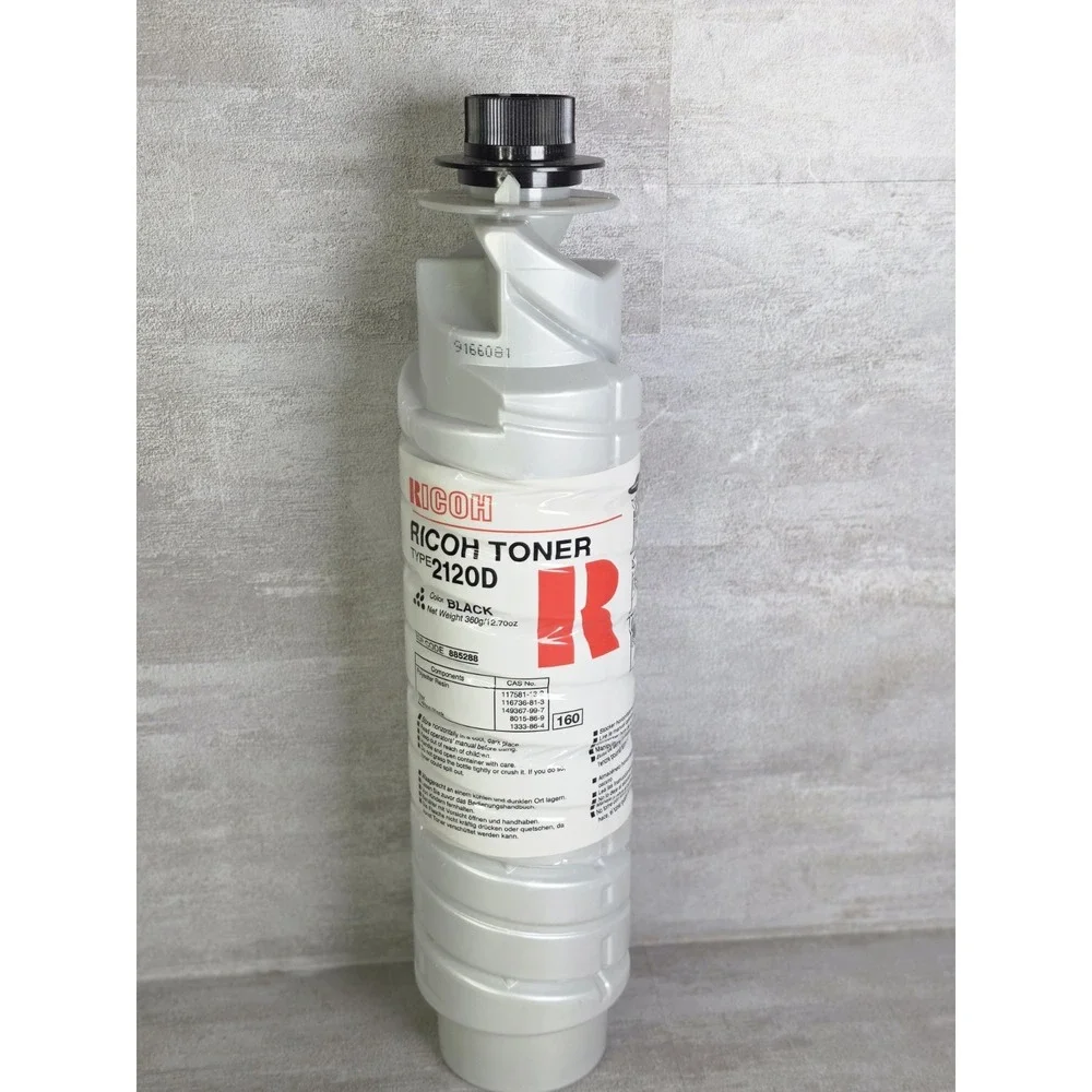 Genuine Ricoh 885288 Type 2110D BLACK Toner Aficio 12.7oz No Box
